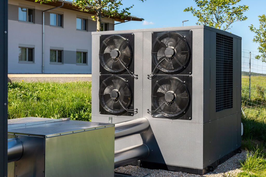 bomba de calor comercial