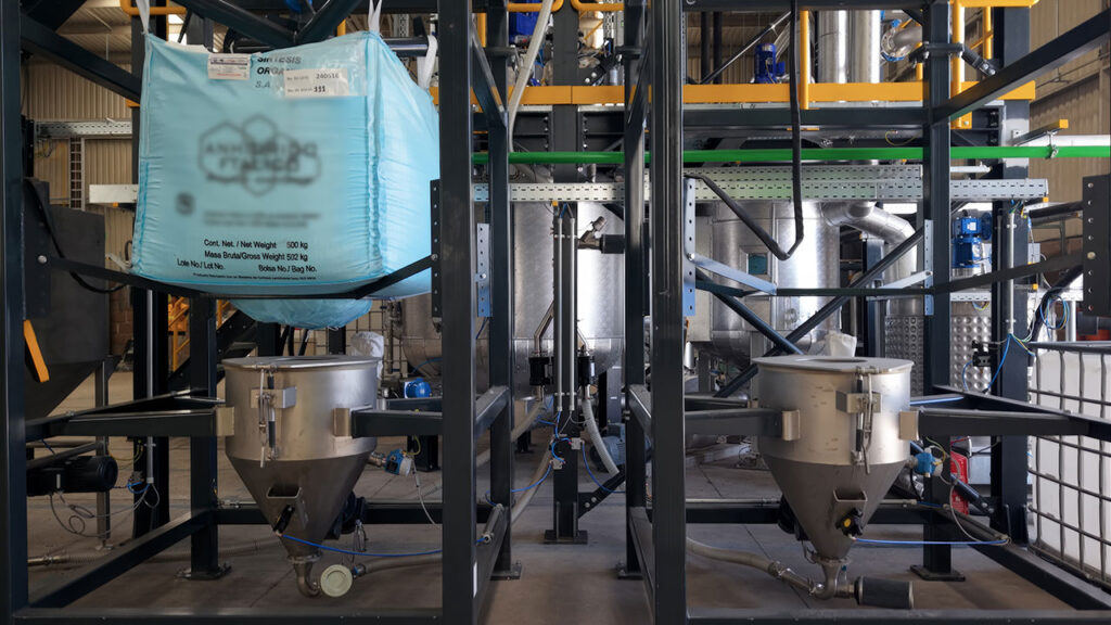 reactor de reciclaje