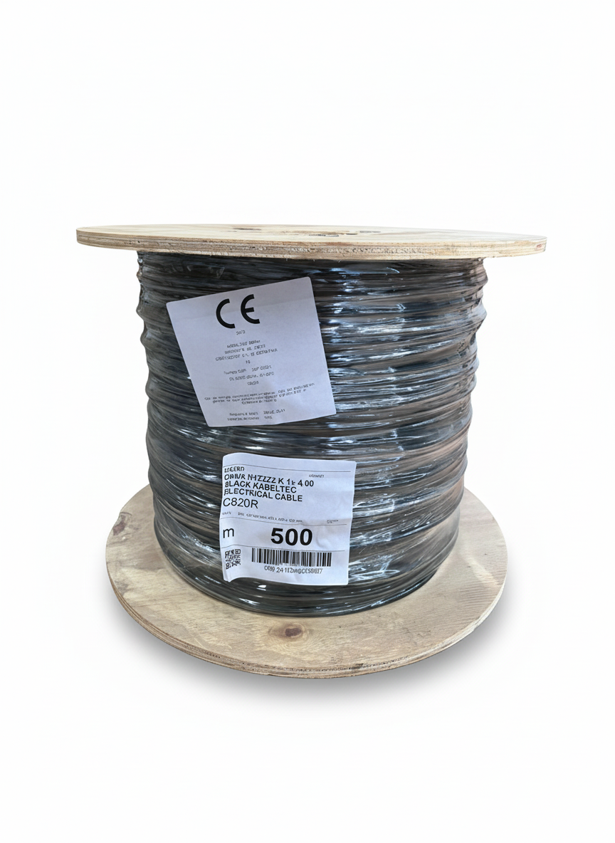 Cable para Celda Solar_Negro_Faber SolarPlus