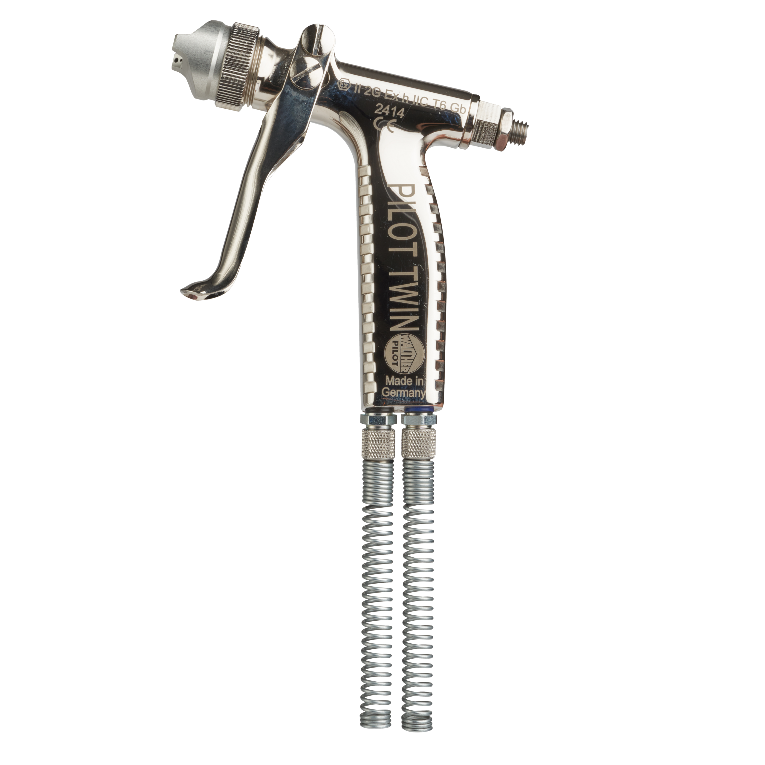 Pistola Pilot Twin Desmex HVLP para desmoldantes