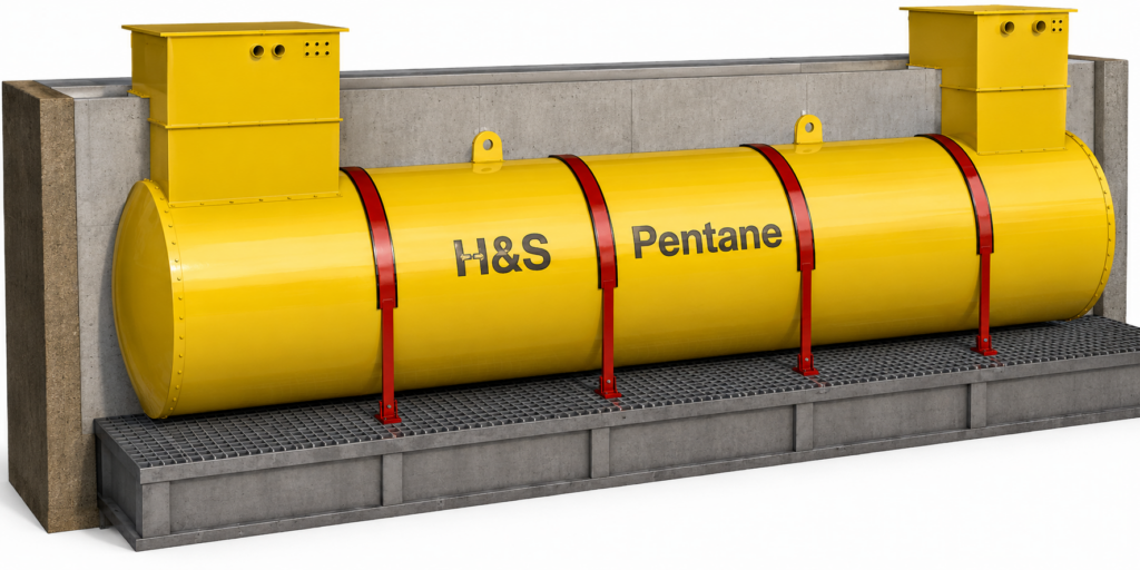 Tanque de Almacenamiento para Pentano